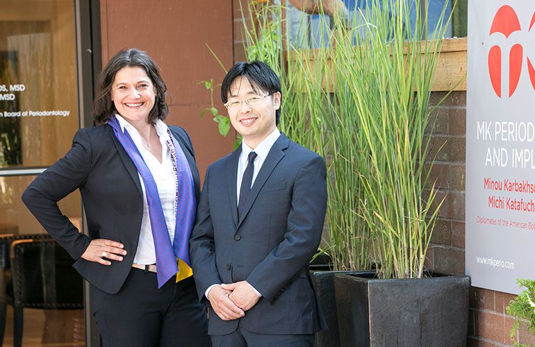 Dr. Karbakhsch and Dr. Katafuchi